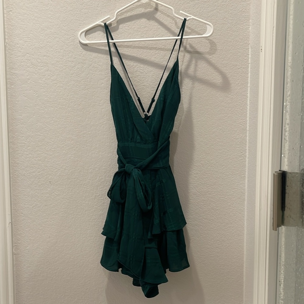 Teenage Fantasy Green Romper
